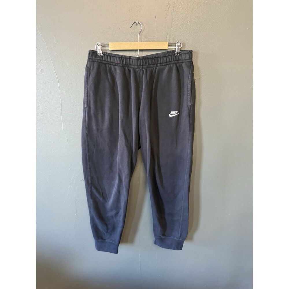 Nike Sportswear Pants Men's Black Club Fleece Joggers BV2671 Size XL